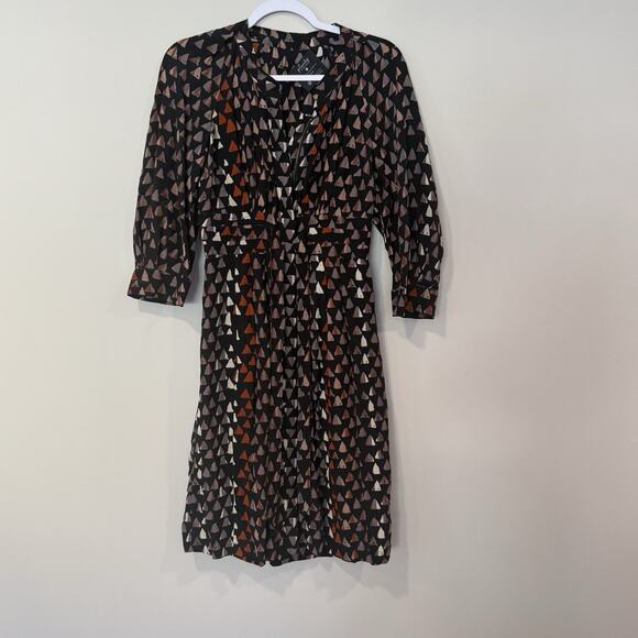 Plenty by Tracy Reese Womens Shirt Dress Size P Multicolor 100% Silk 2378 - Picture 2 of 12